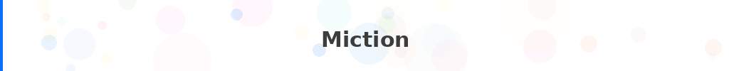 Titre : Miction