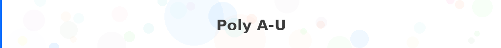 Titre : Poly A-U