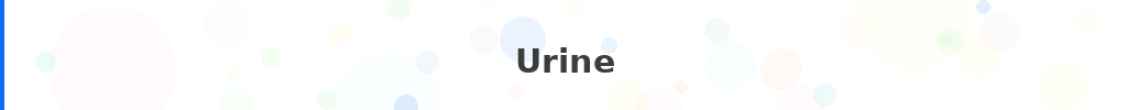 Titre : Urine